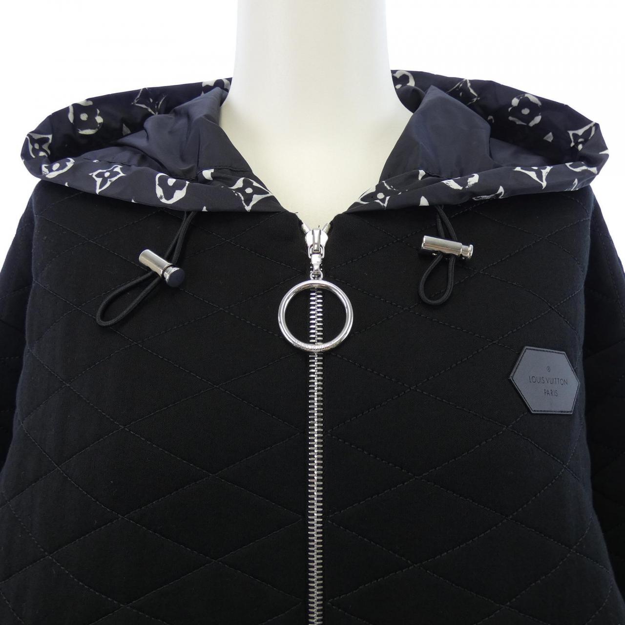 ルイヴィトン LOUIS VUITTON キルテッドジップアップ FIST08FED パーカー