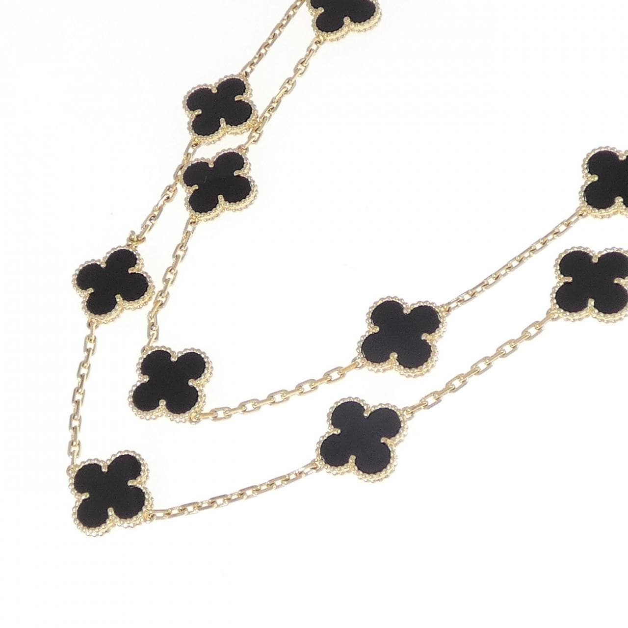 Van Cleef & Arpels vintage Alhambra 20 Motif Necklace