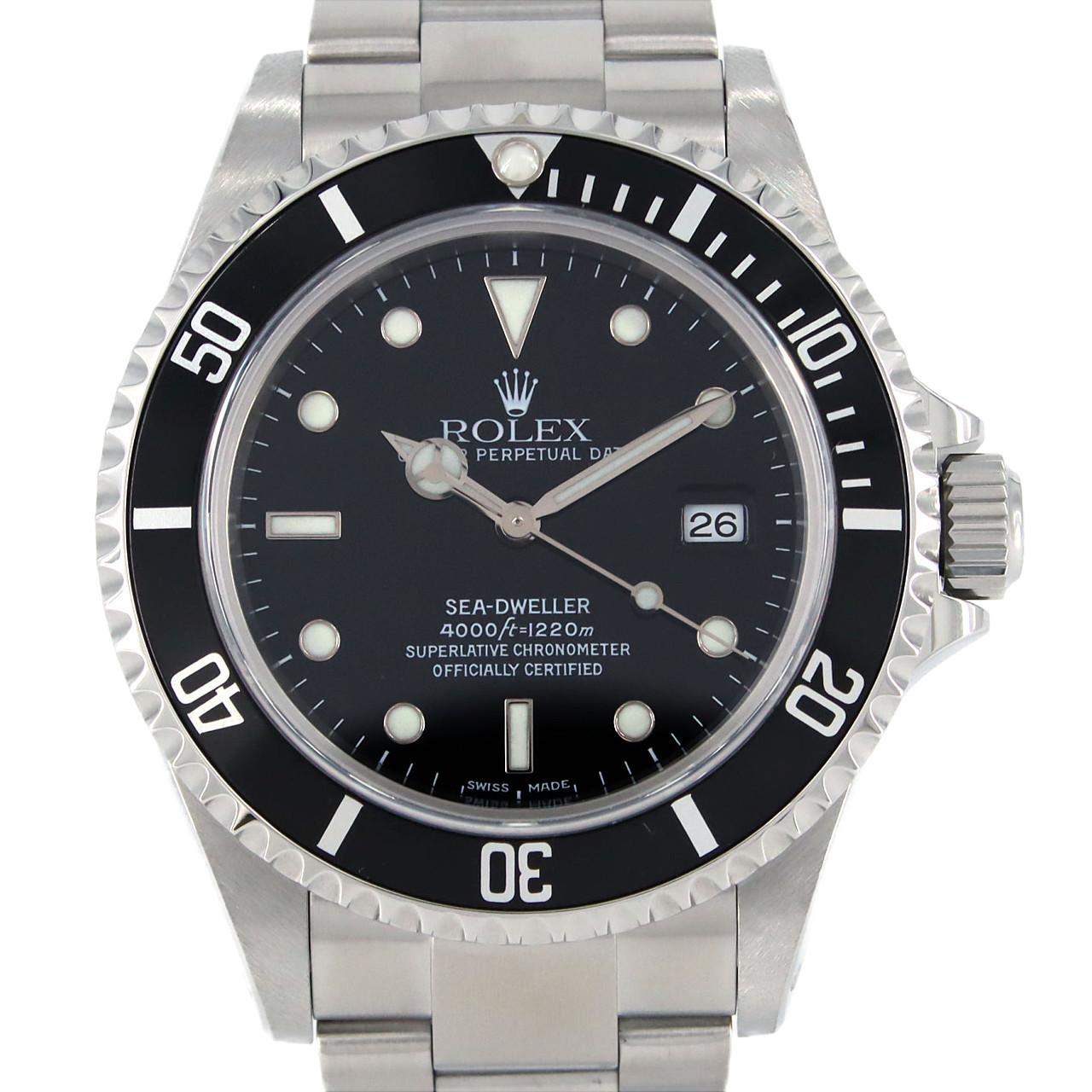 ROLEX Sea-Dweller 16600 SS自動上弦K 編號