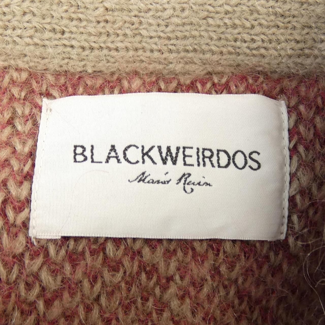 BLACK WEIRDOS CARDIGAN