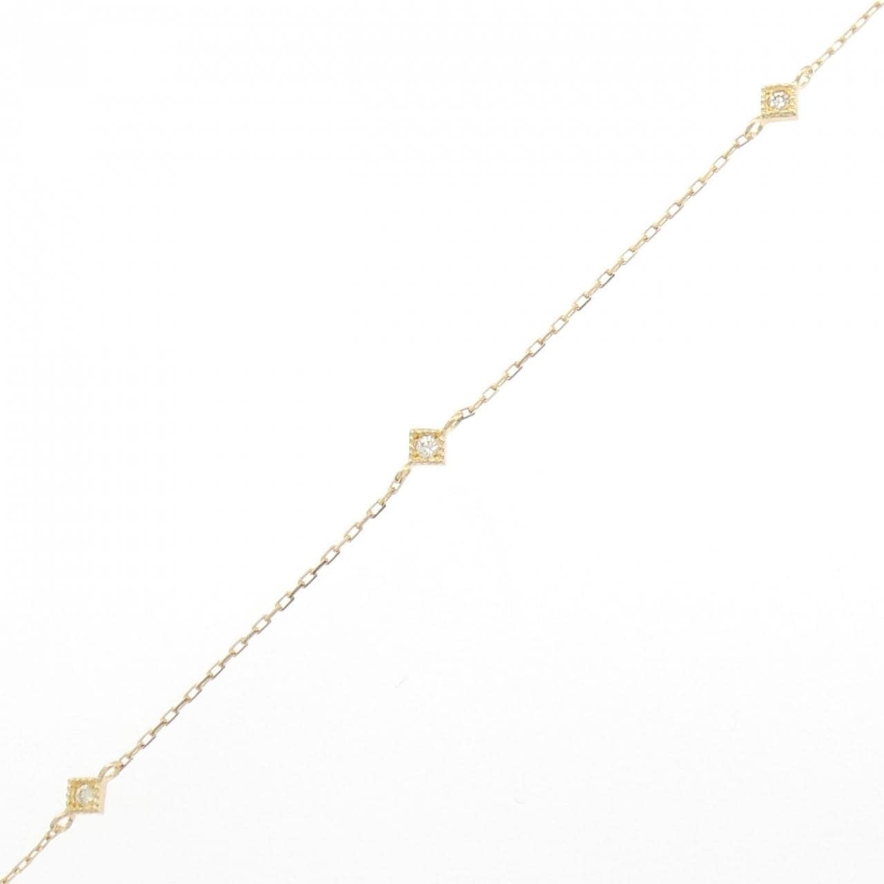 アガット ダイヤモンド ブレスレット 0.04CT