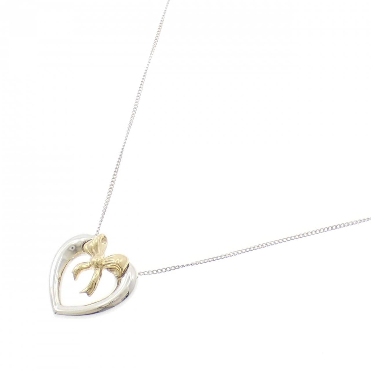 [vintage] TIFFANY 925/750YG 项链