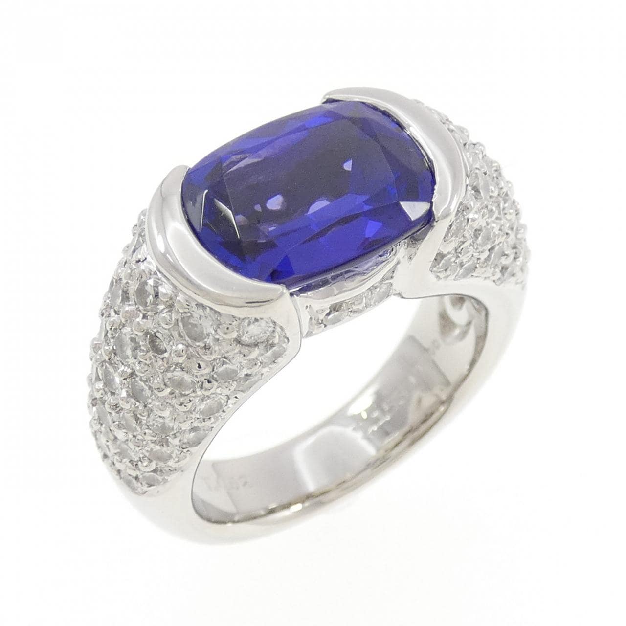 PT900 タンザナイト リング 4.52CT