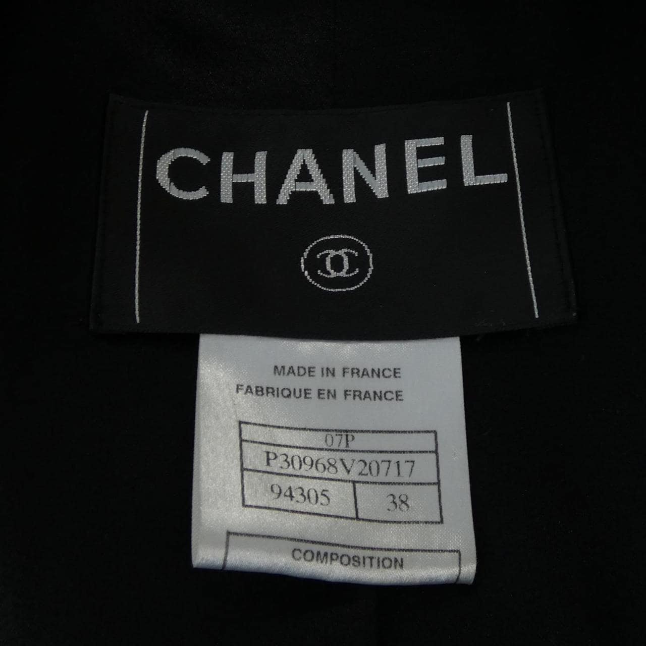 シャネル CHANEL P30968V20717 07P ジャケット
