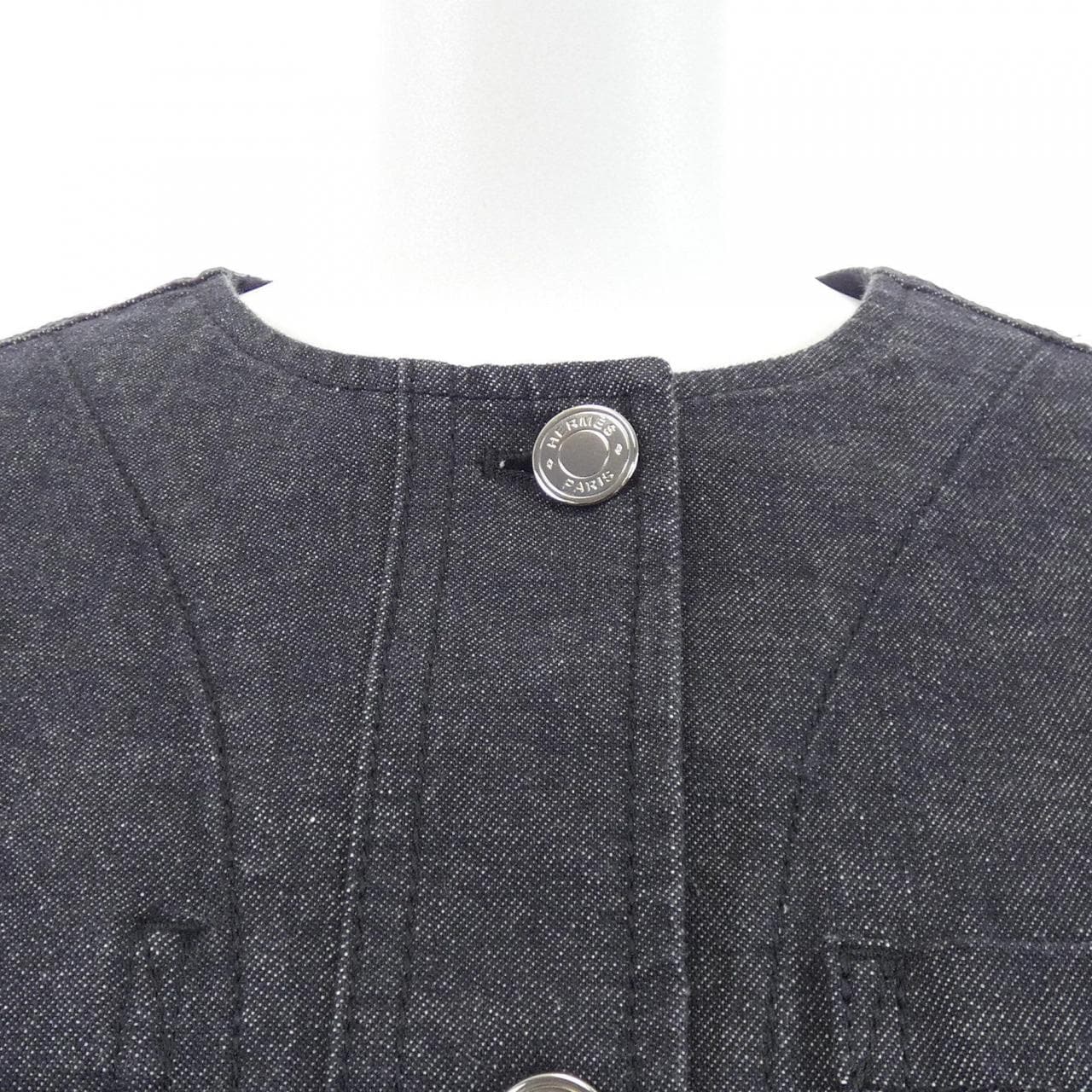 エルメス HERMES クルードセル 2E0251DQ デニムジャケット