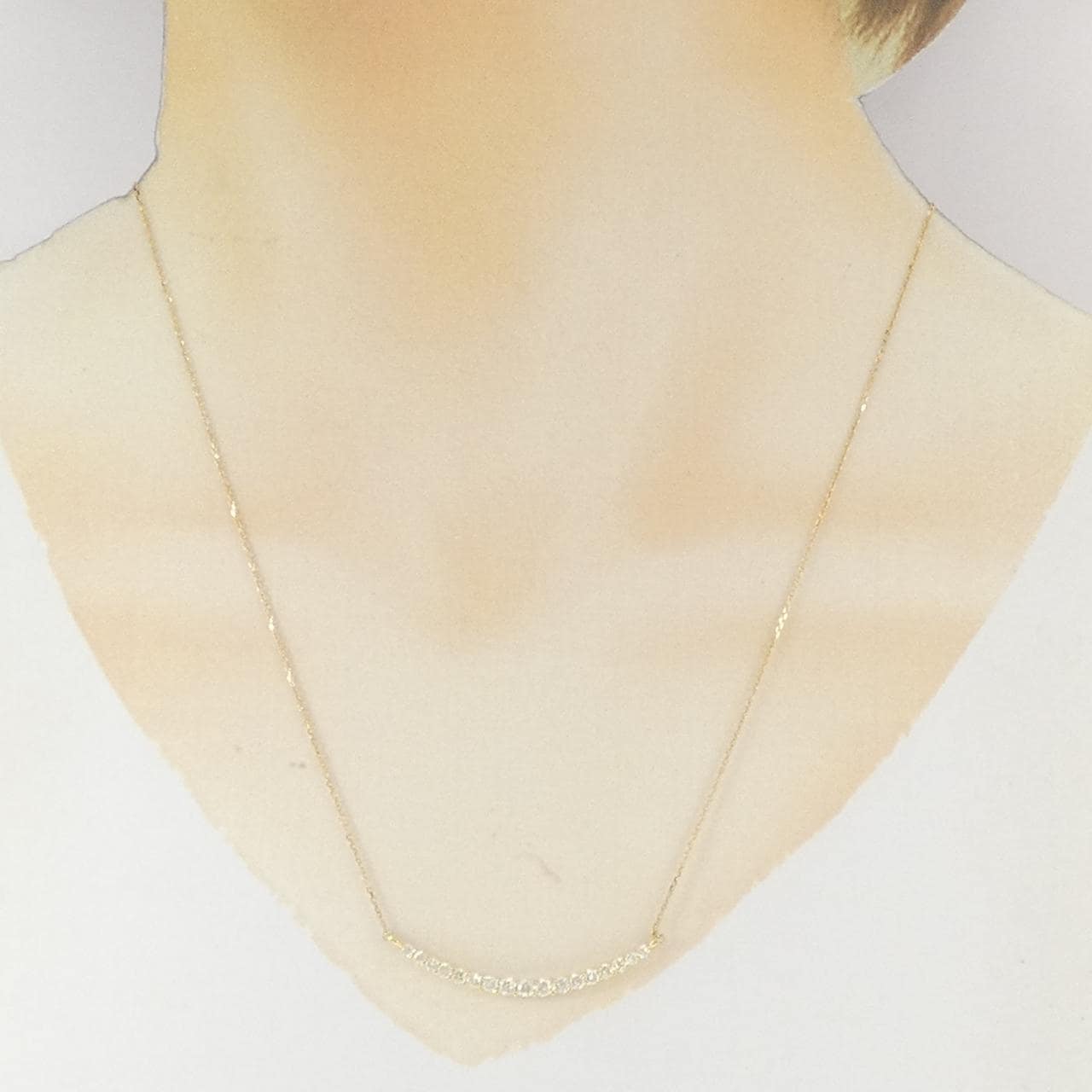 K18YG ダイヤモンド ネックレス 0.60CT