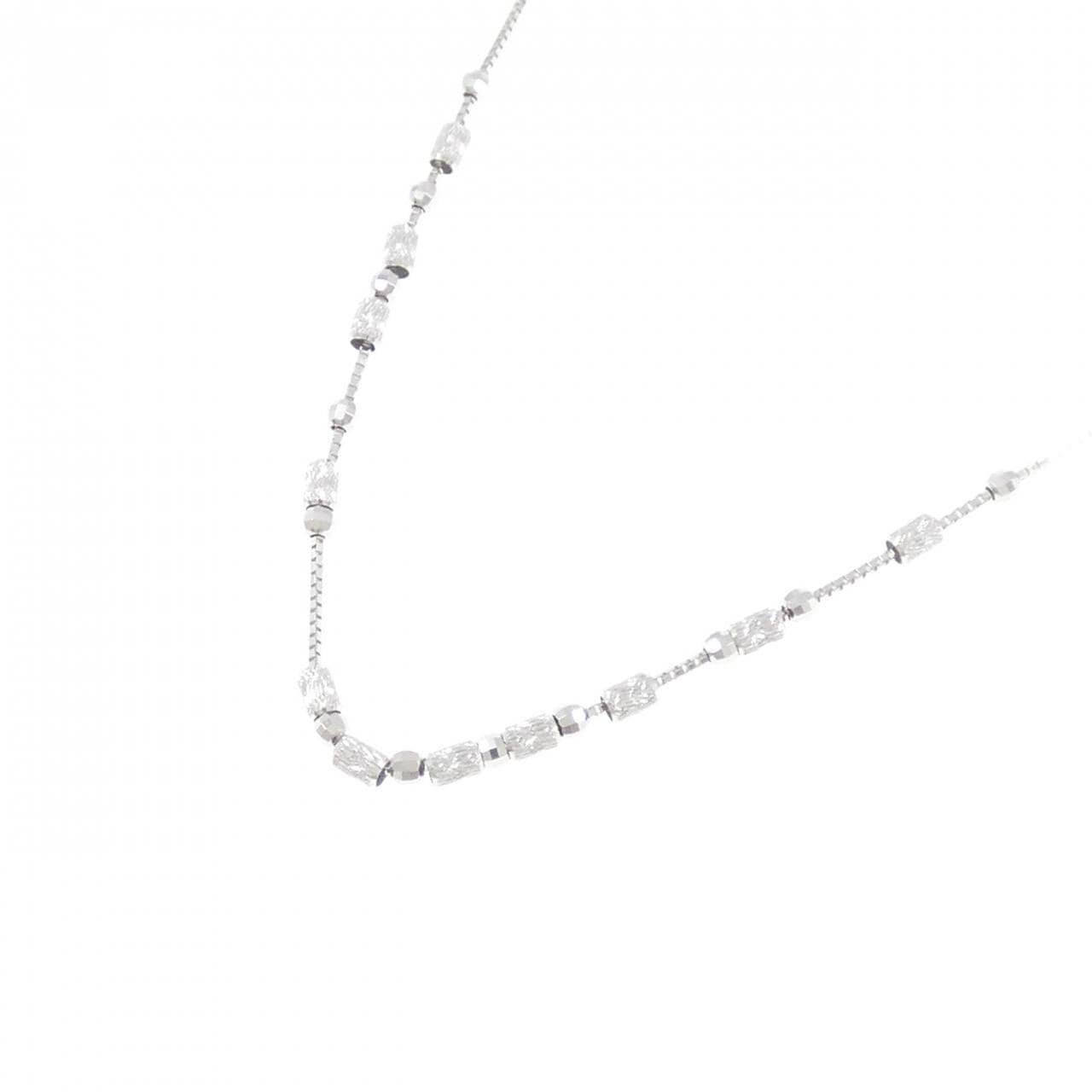 K18WG ネックレス