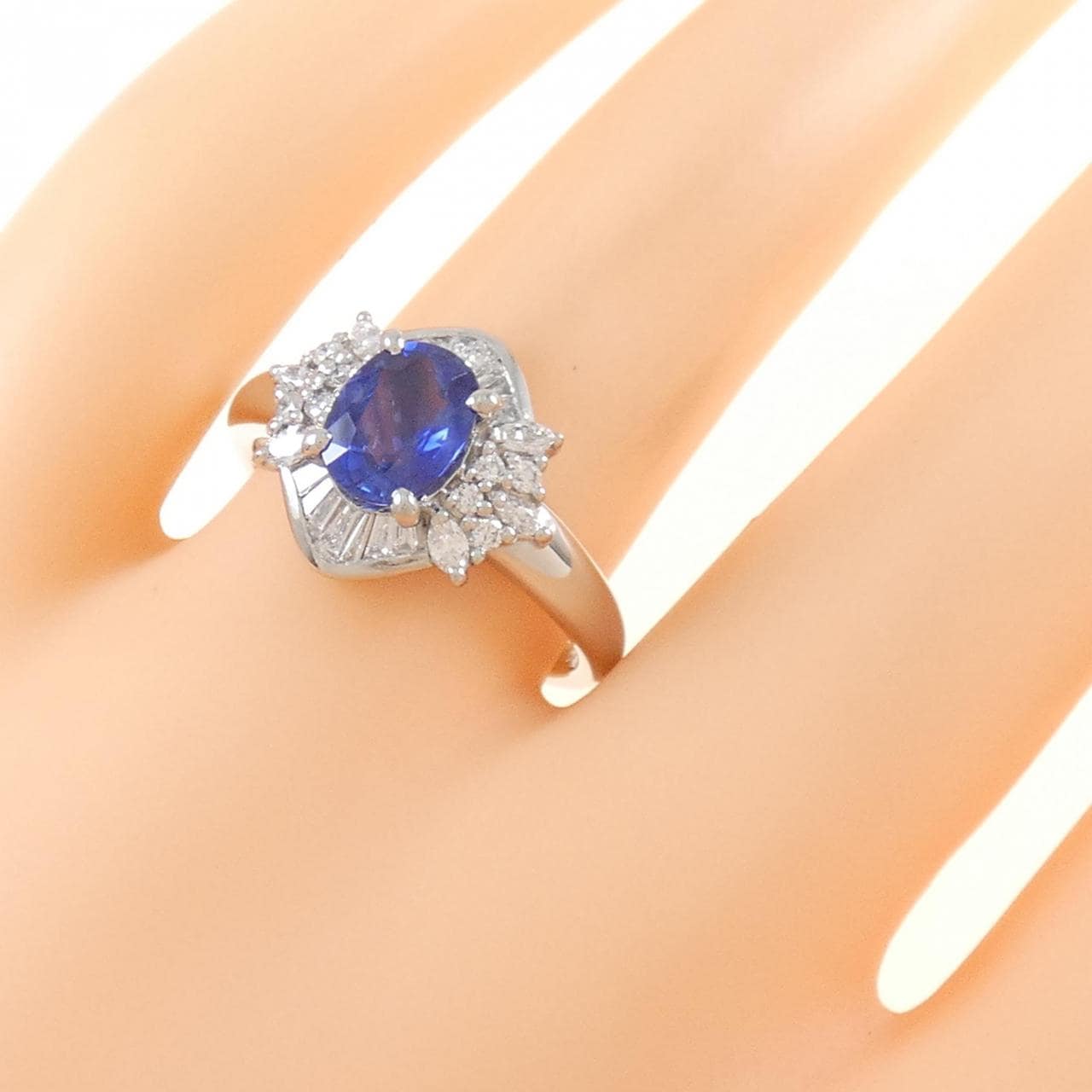 PT藍寶石1.27CT