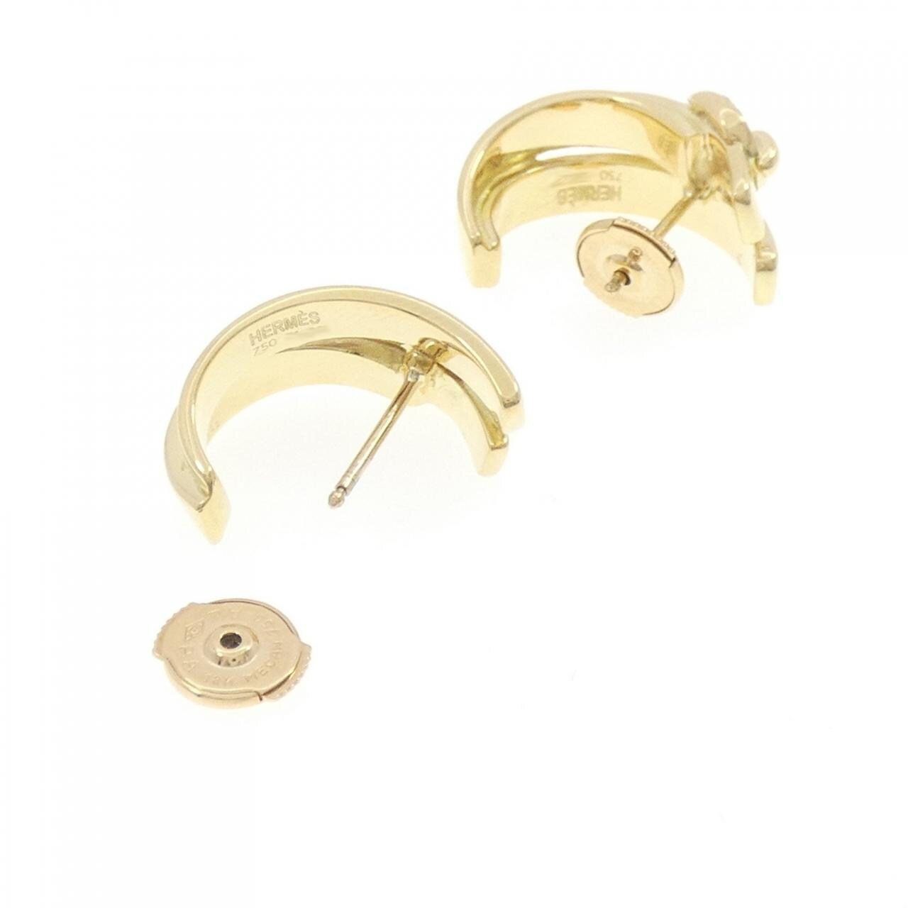 [vintage] HERMES Diamond earrings
