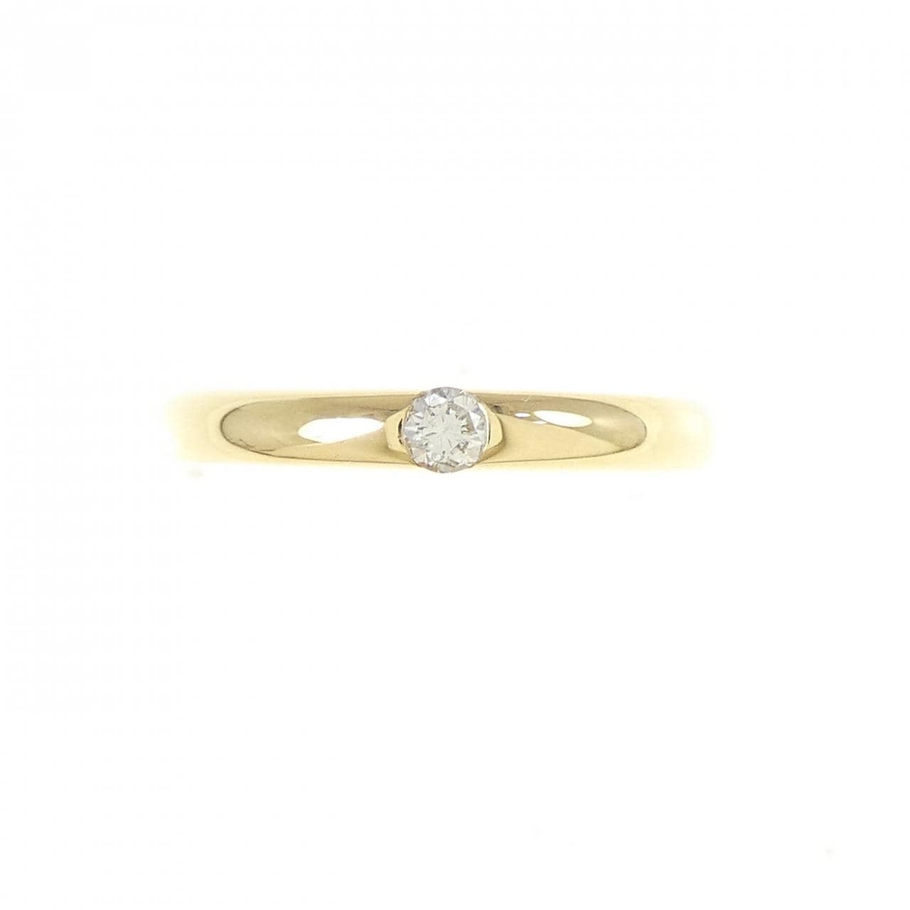 K18YG ダイヤモンド リング 0.07CT