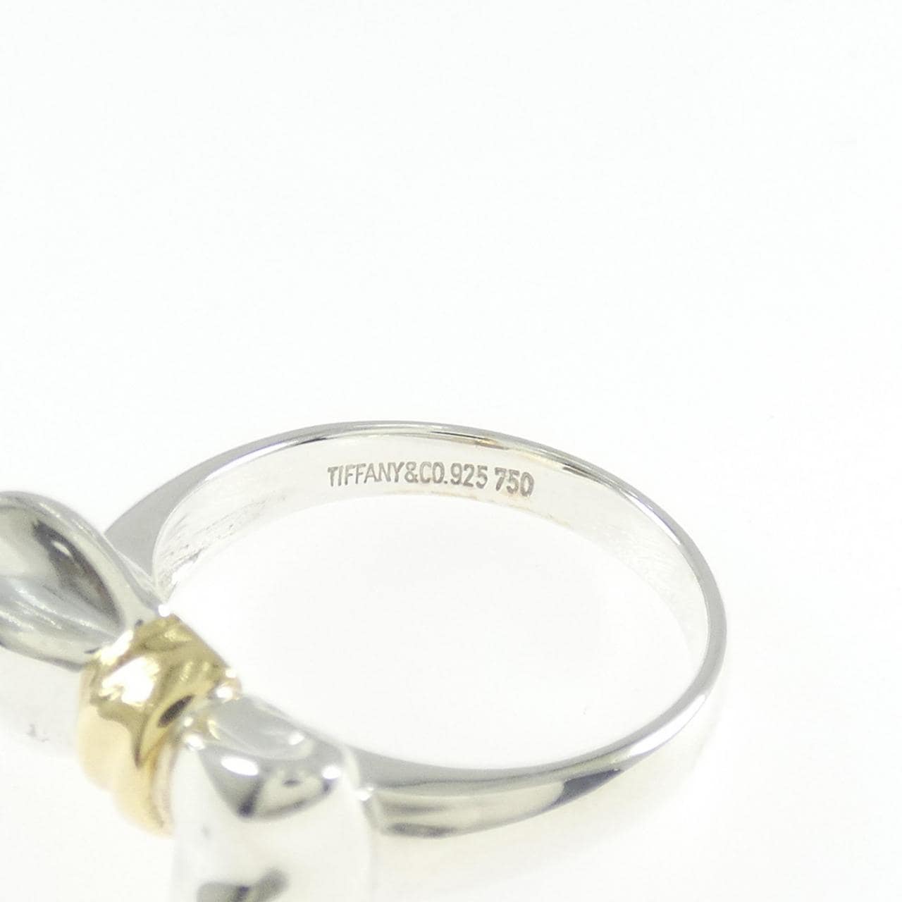 【ヴィンテージ】ティファニー リボン リング