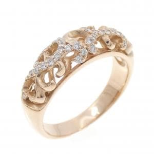 K18YG ダイヤモンド リング 0.25CT