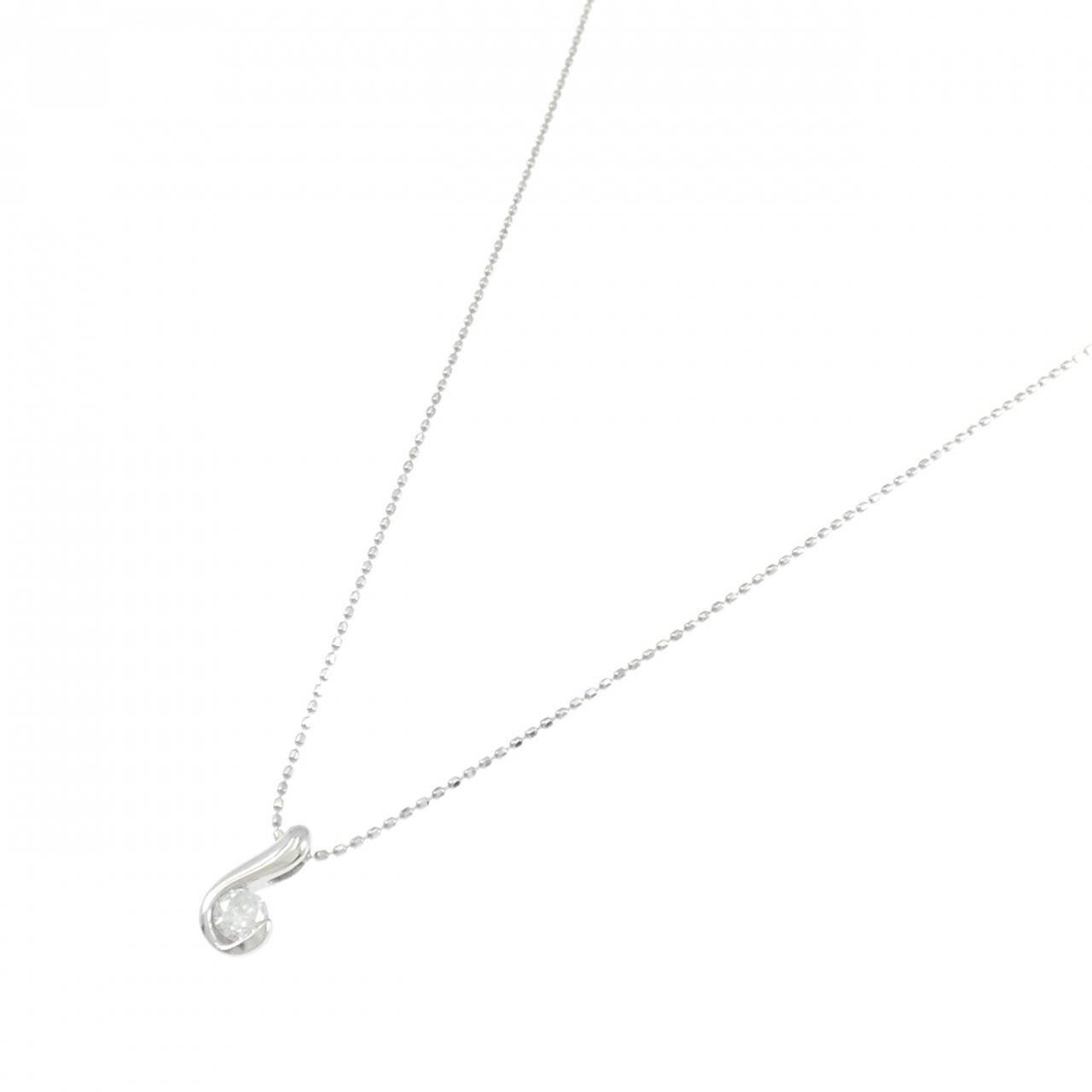 PT900/PT850 ダイヤモンド ネックレス 0.20CT