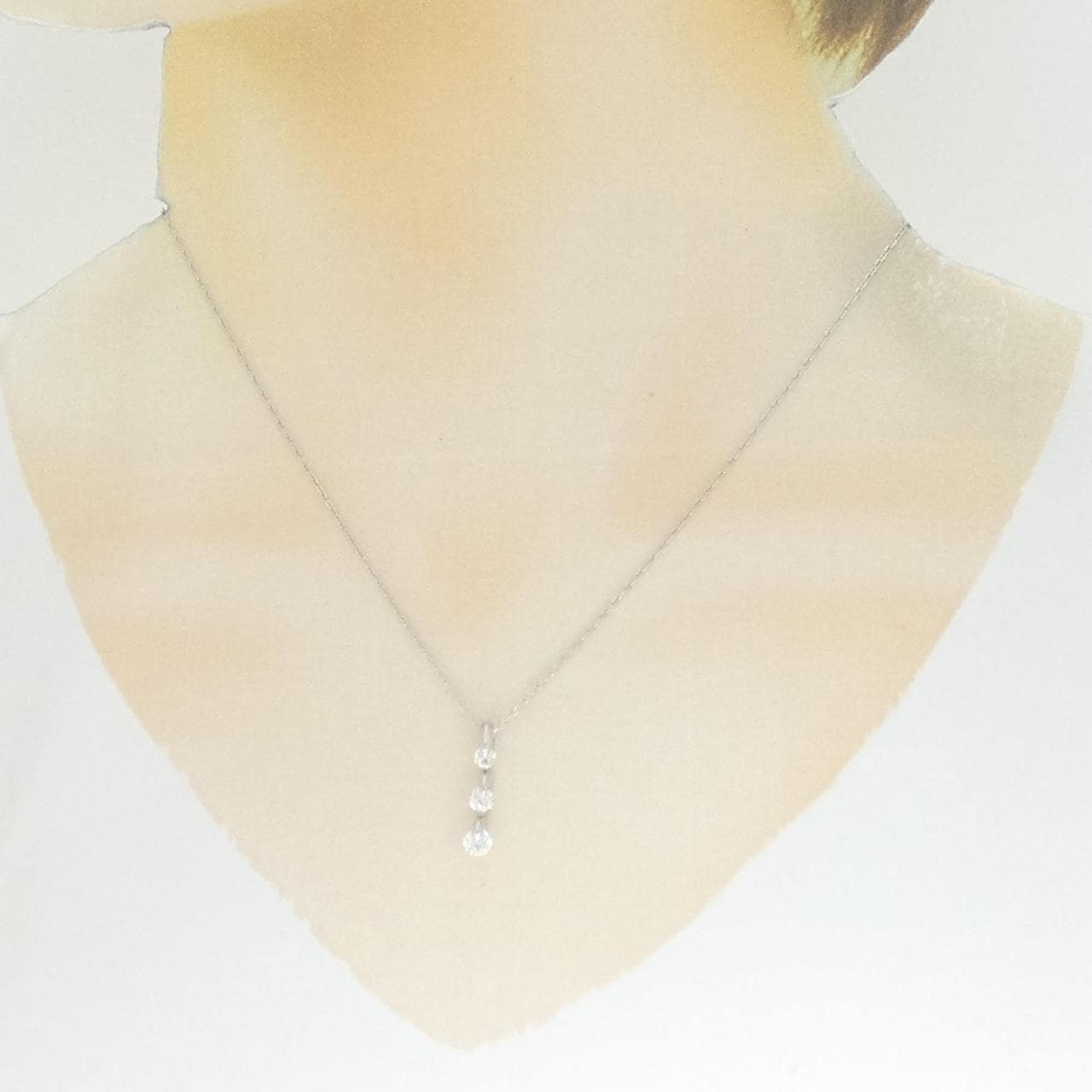 PT900/PT850 ダイヤモンド ネックレス 0.50CT