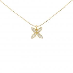 K18YG ダイヤモンド ネックレス 0.13CT