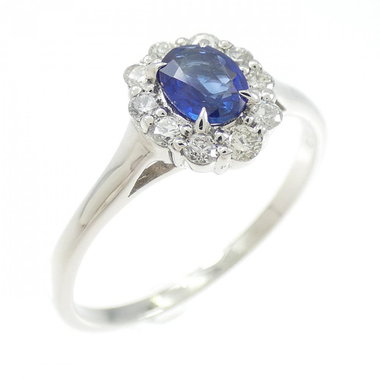 PT900 Sapphire Ring 0.33CT