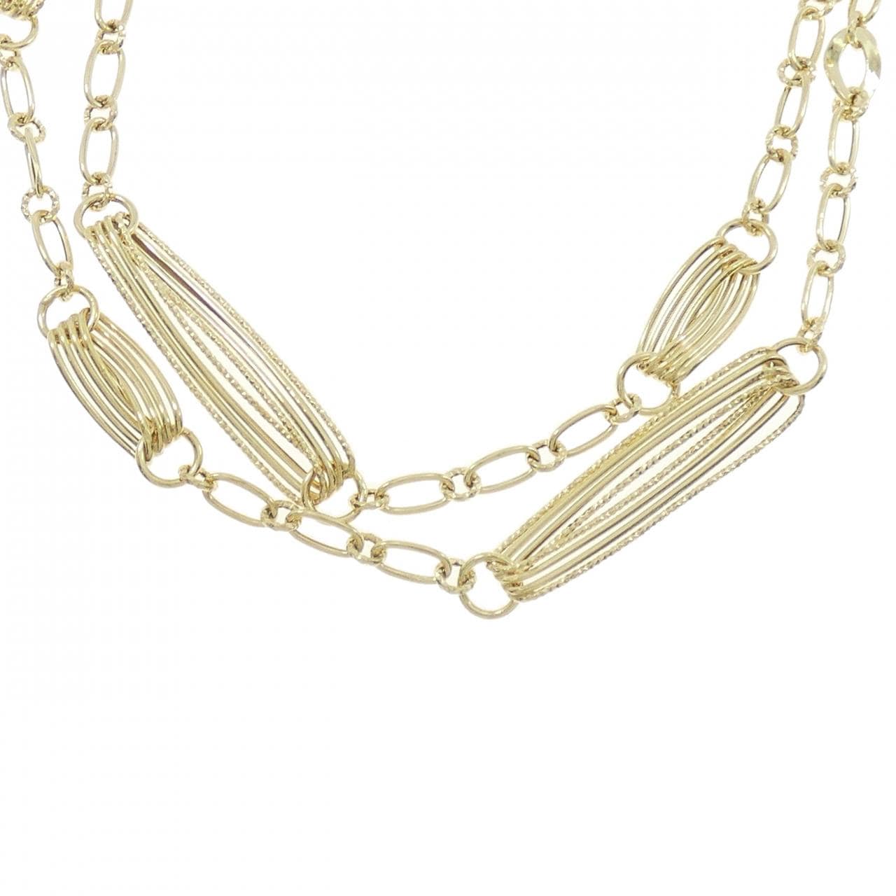 750YG necklace