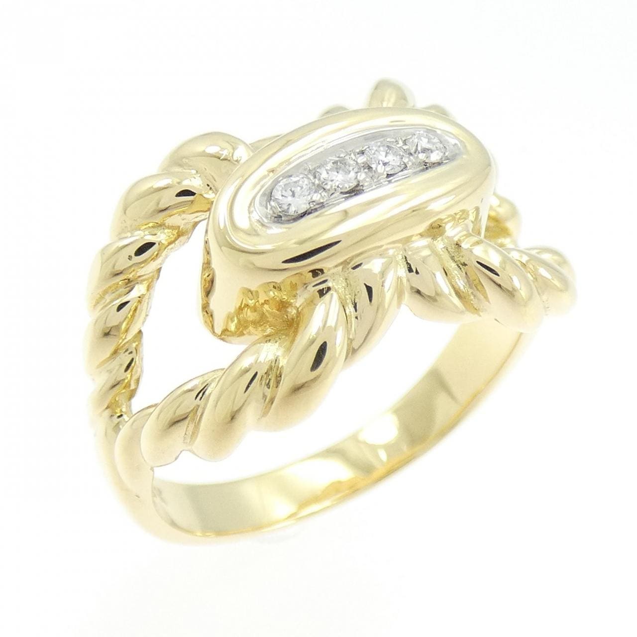 18KYG/18KWG ダイヤモンド リング