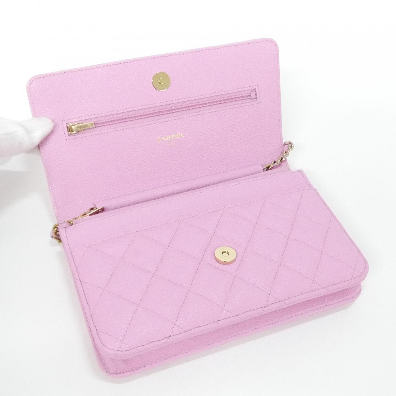 シャネル タイムレスクラシック ライン AP0250 チェーンウォレット
