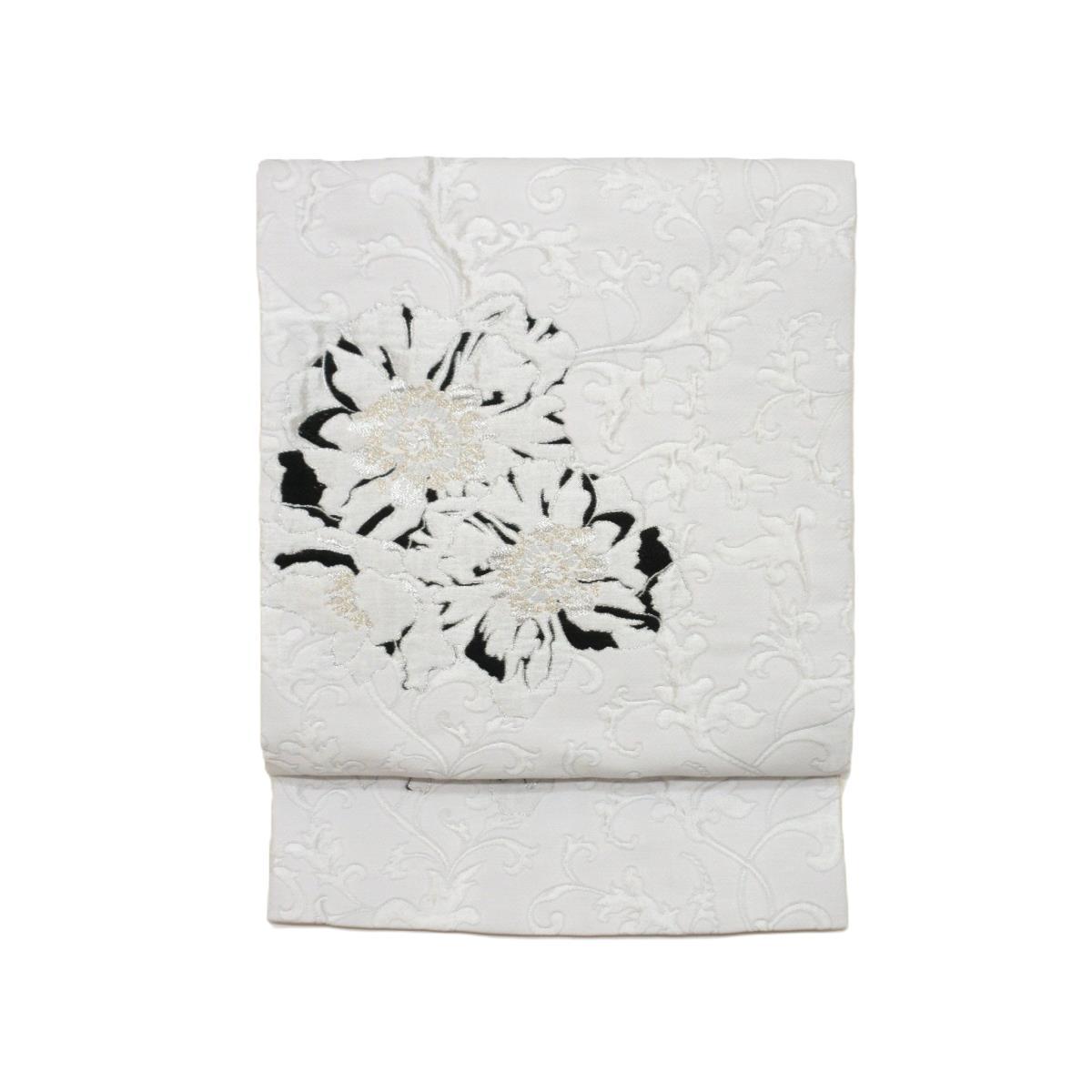 【新品】袋帯　全通柄　芯なし仕立