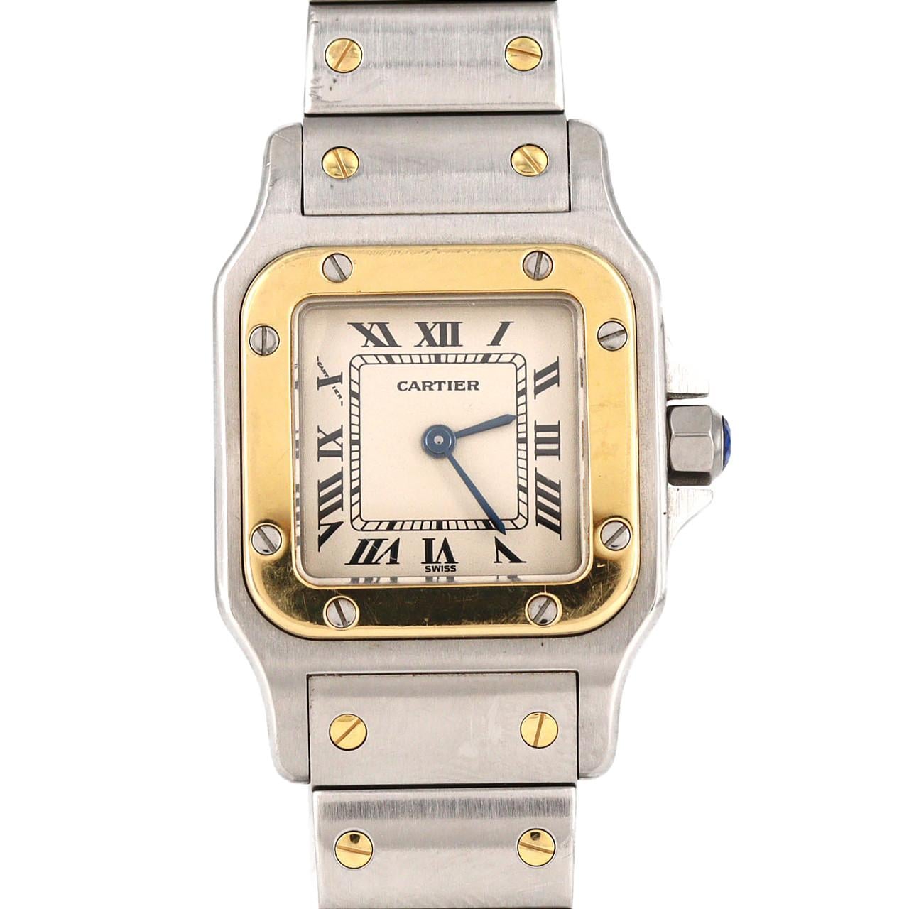 【ノーメンテナンス還元価格】カルティエ サントスガルベSM コンビ W20012C4 SSxYG クォーツ