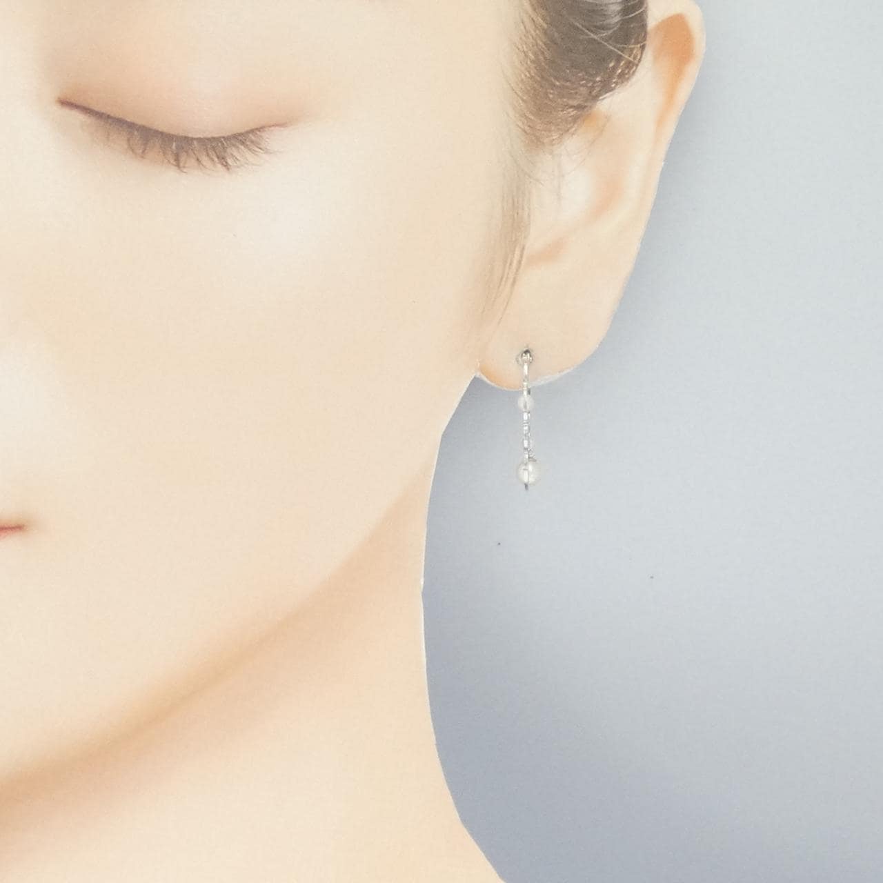 K14WG 淡水パール ピアス