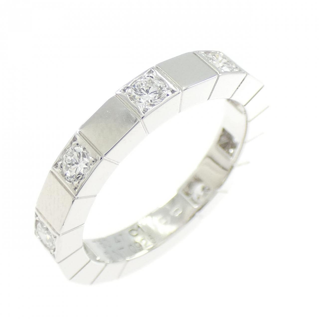 カルティエ ラニエール ハーフダイヤ リング