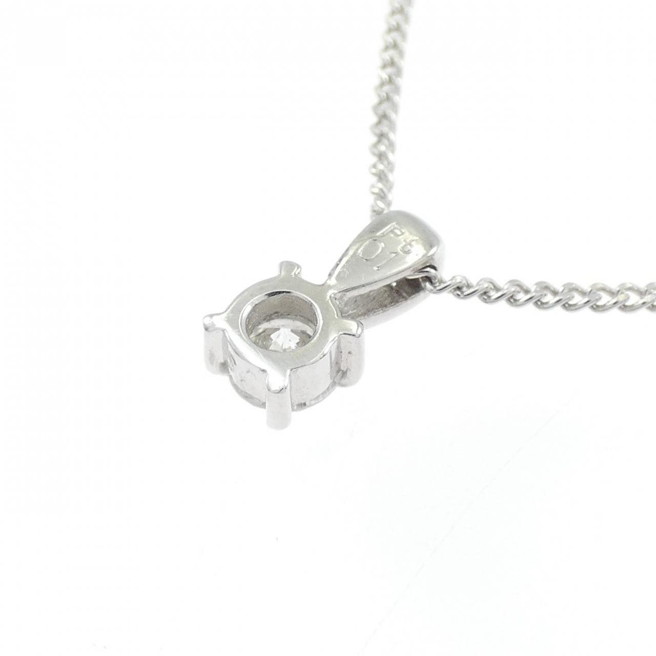 PT850 ダイヤモンド ネックレス 0.19CT