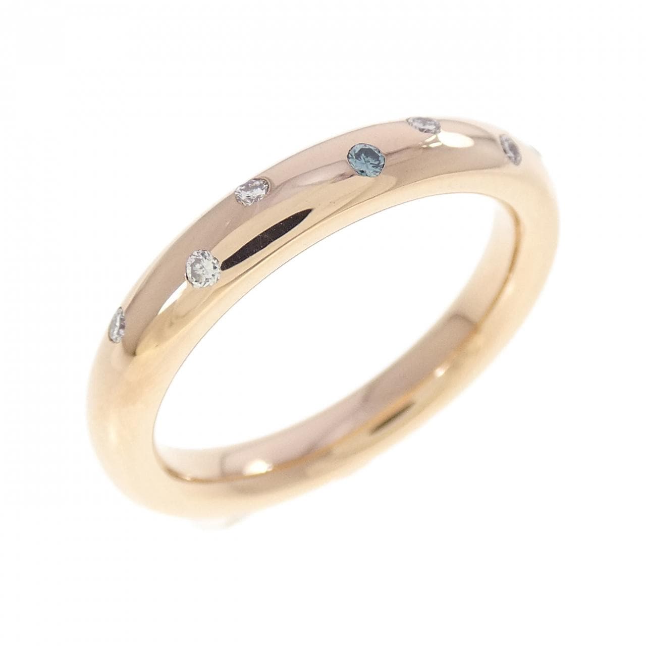 K18PG ダイヤモンド リング 0.08CT