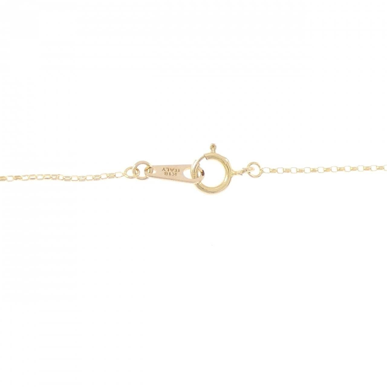 K18YG ダイヤモンド ネックレス 0.252CT