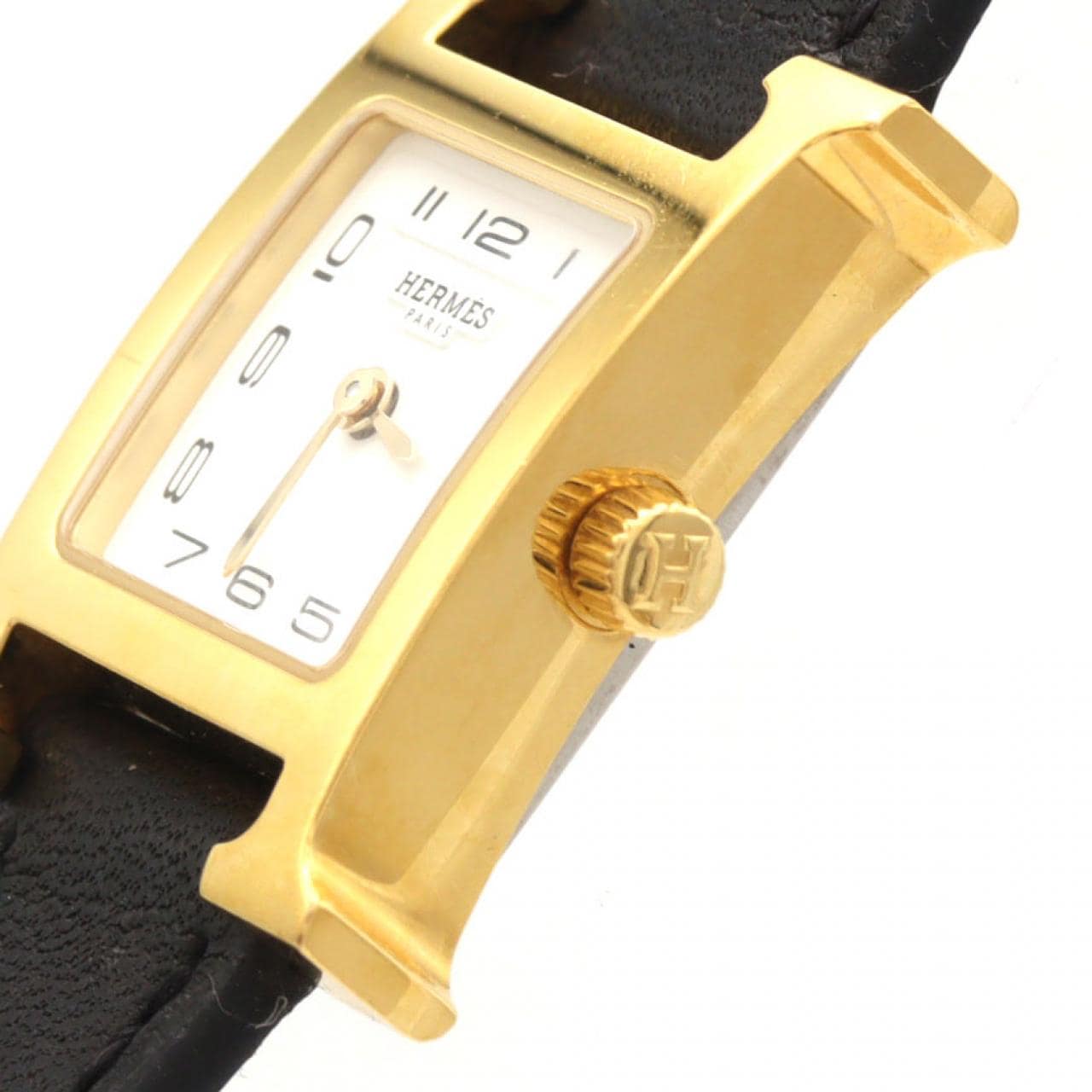 【ノーメンテナンス還元価格】エルメス Hウォッチ GP HH1.101 GP クォーツ
