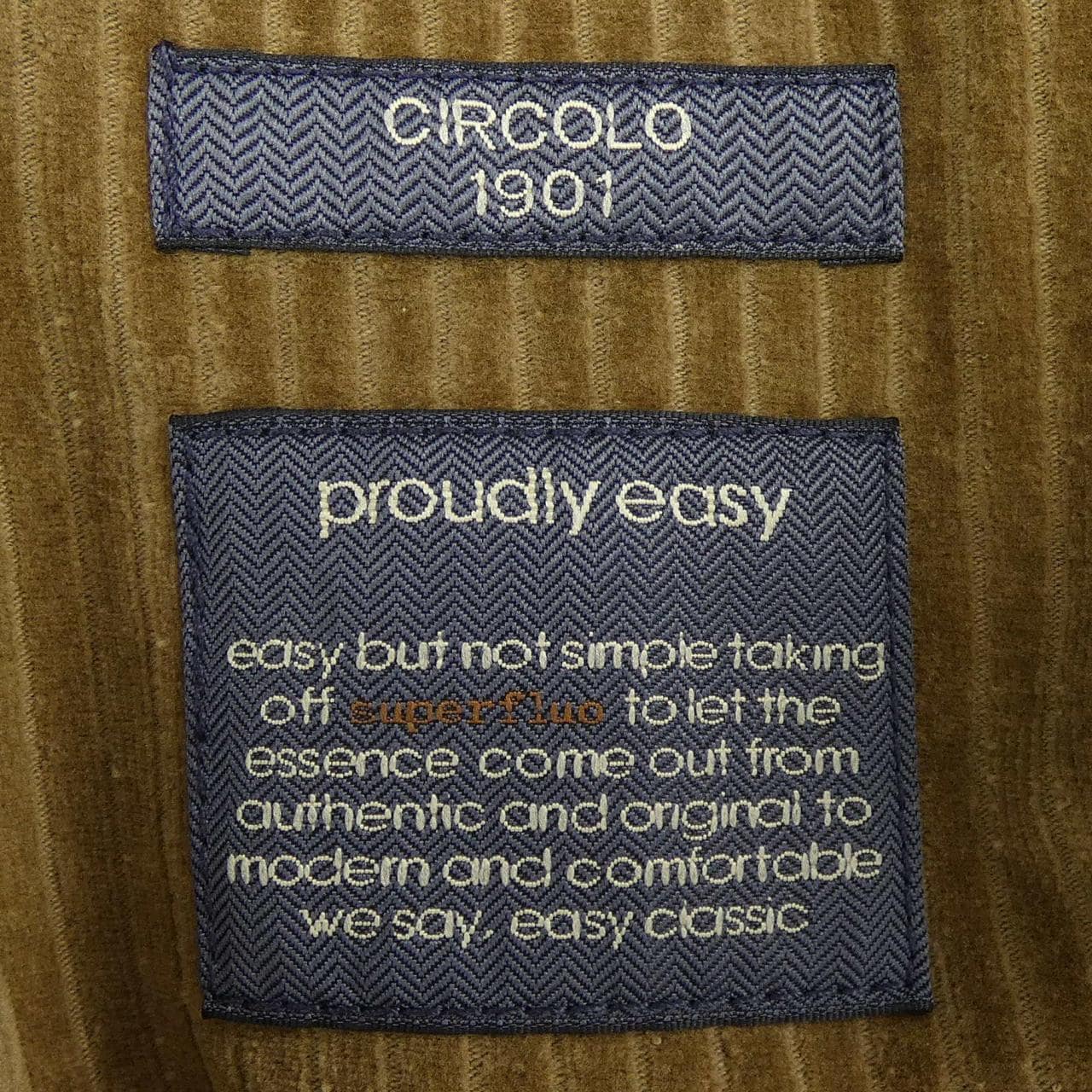 チルコロ 1901 CIRCOLO 1901 ジャケット