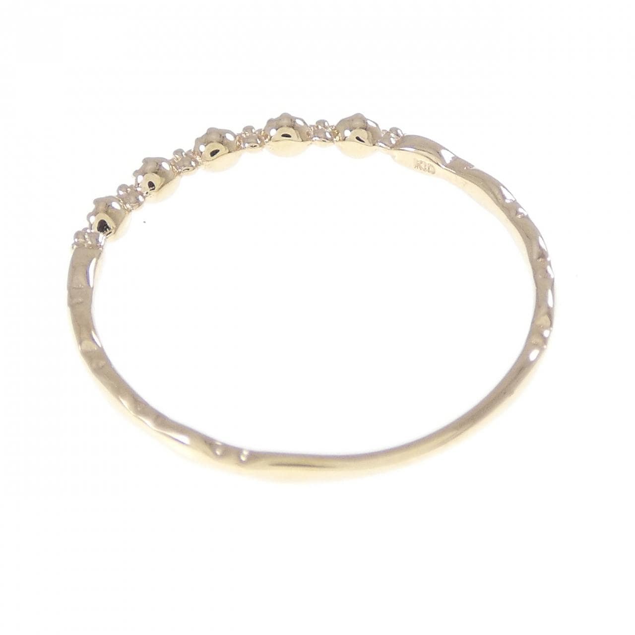 K10YG ダイヤモンド リング 0.05CT