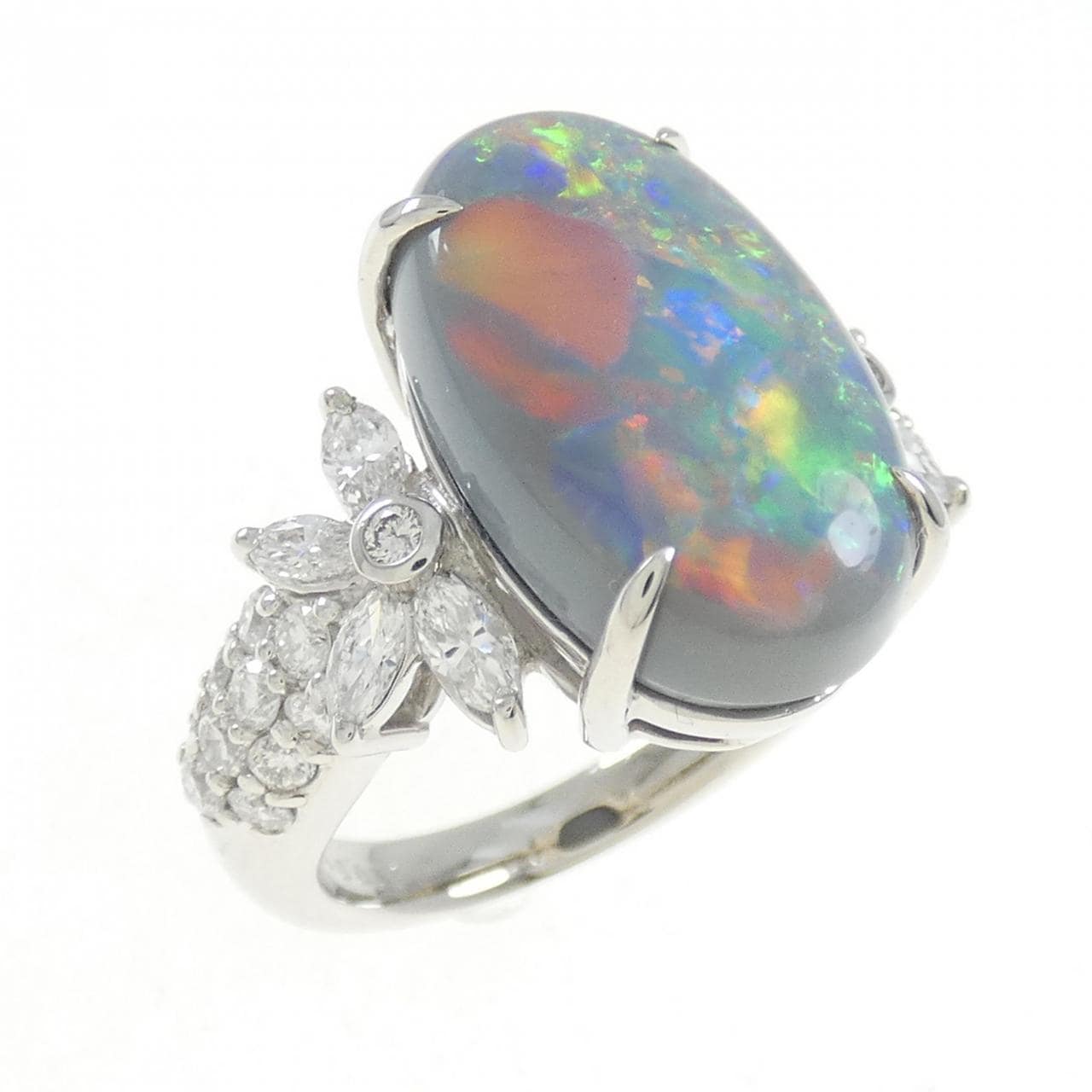 PT Black OPAL Ring 8.10CT