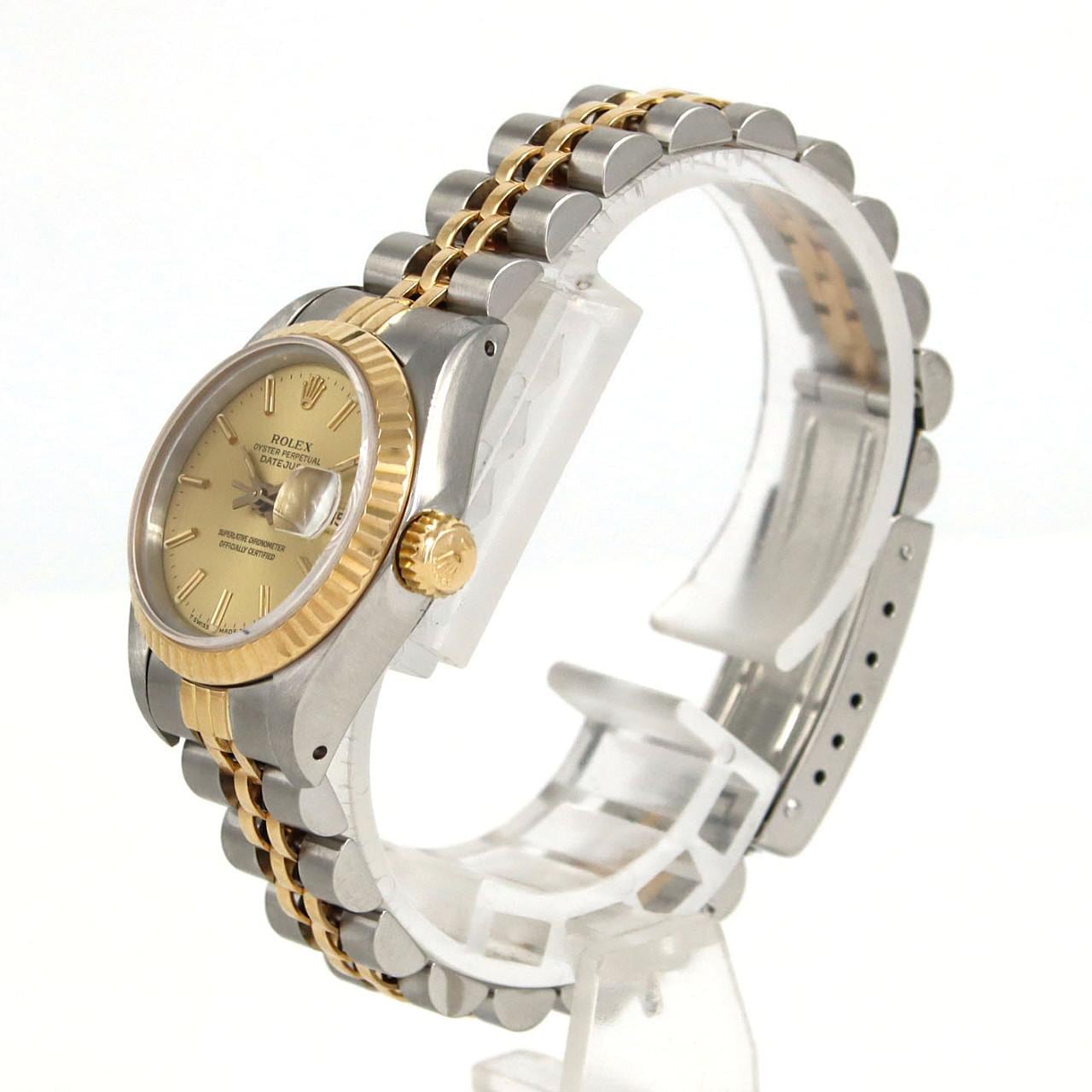 ロレックス デイトジャスト 69173 SSxYG 自動巻 9番台