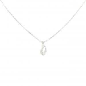 K18WG ダイヤモンド ネックレス 0.03CT