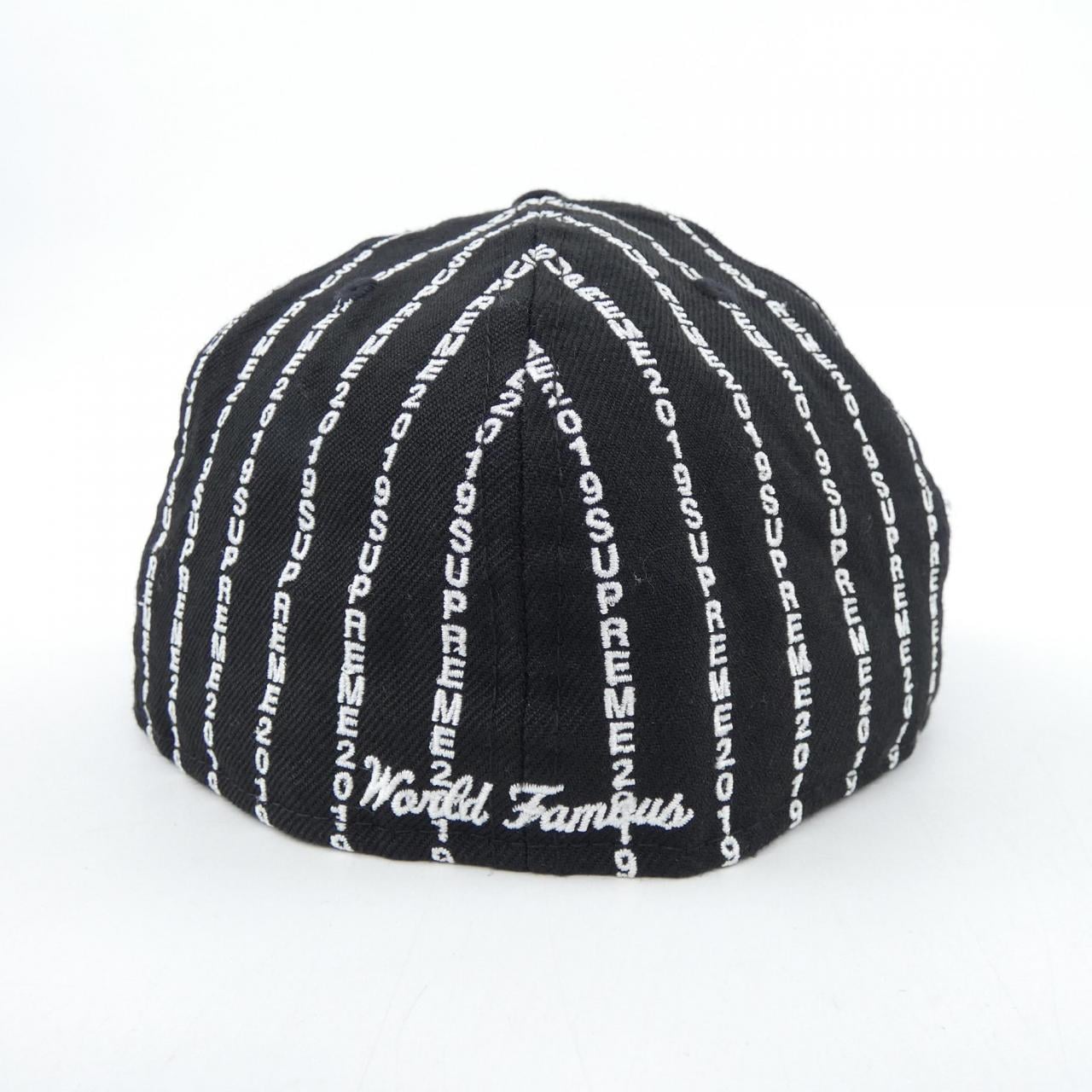 シュプリーム SUPREME New Era Text Stripe キャップ