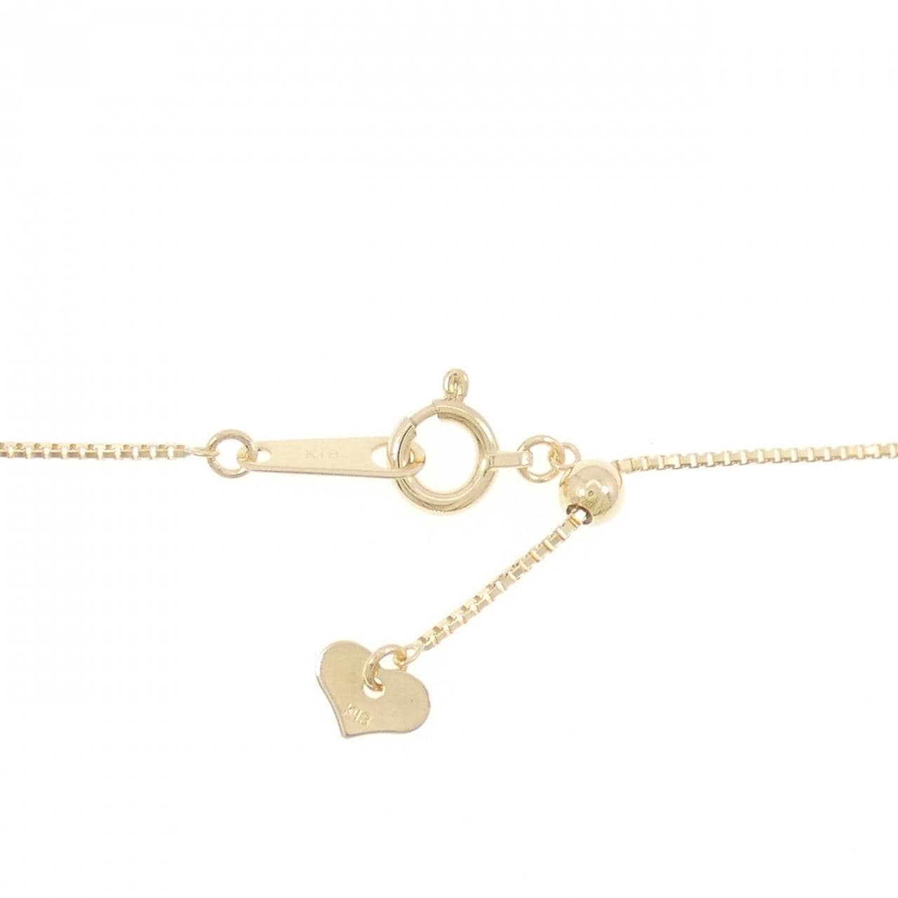 K18YG ダイヤモンド ネックレス 0.59CT