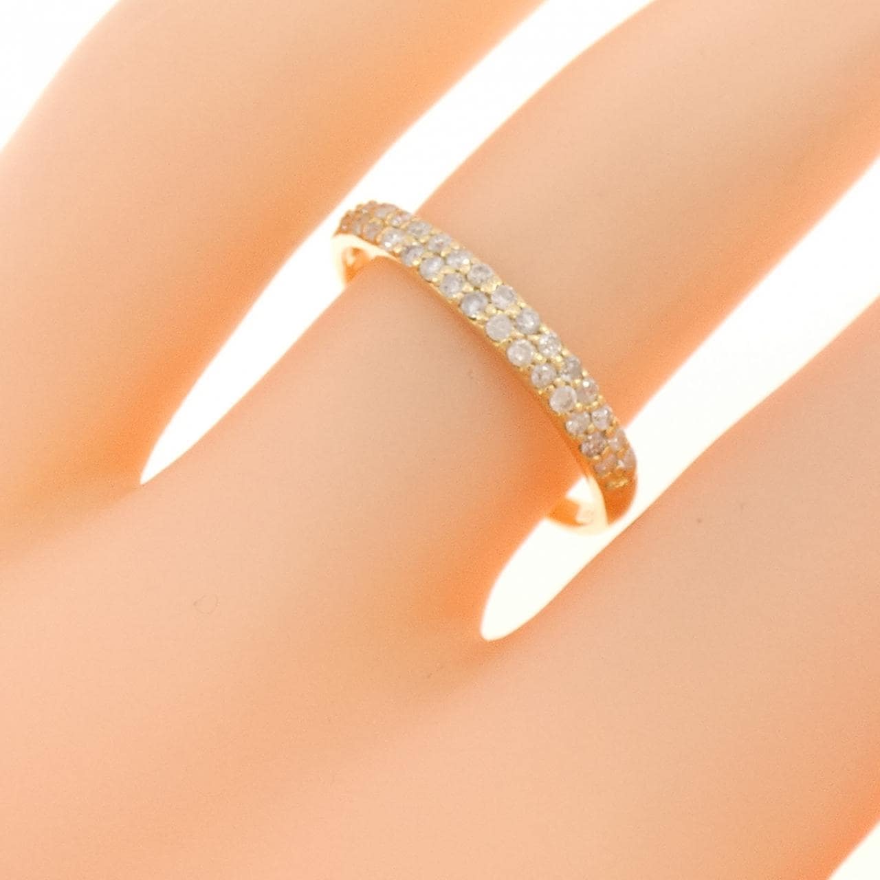 K18YG ダイヤモンド リング 0.20CT