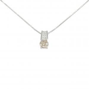 K18WG ダイヤモンド ネックレス 0.530CT