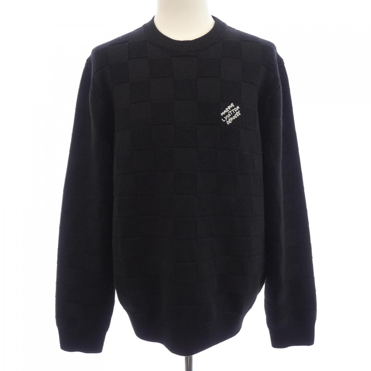 ルイヴィトン LOUIS VUITTON ダミエプルオーバーウィズパールシグネチャー HQN69WZLL ニット