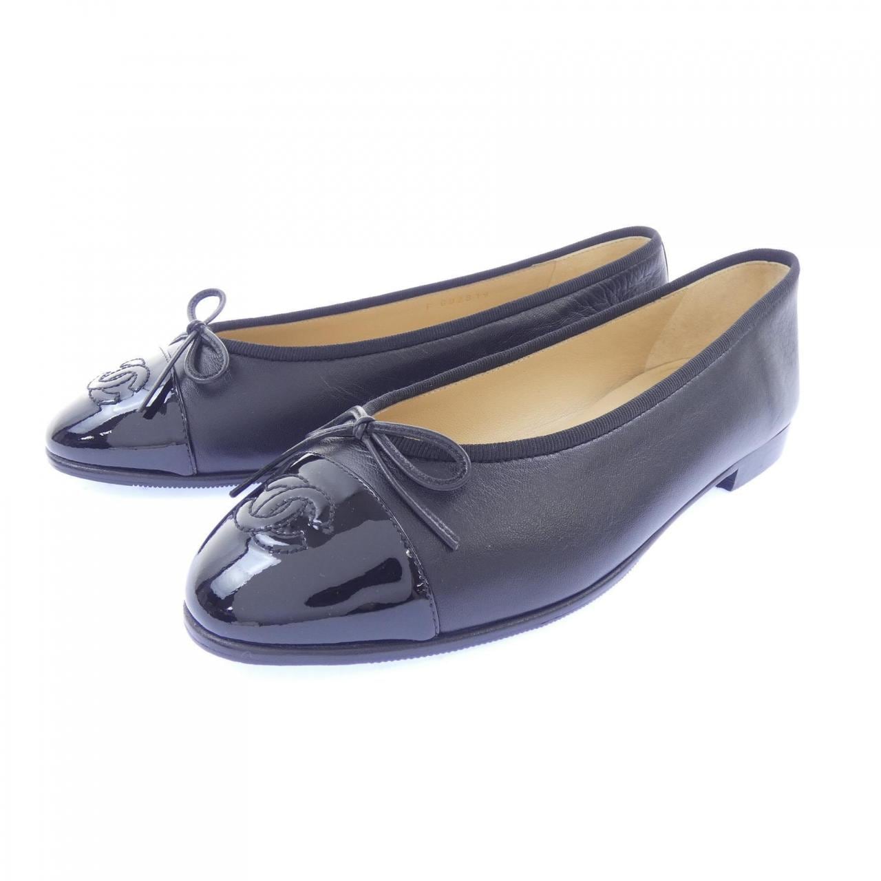 シャネル CHANEL バレリーナ G02819Y01552 フラットシューズ