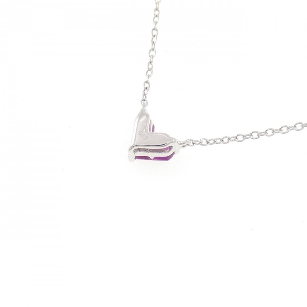 スタージュエリー ミステリアスハート ネックレス 0.13CT