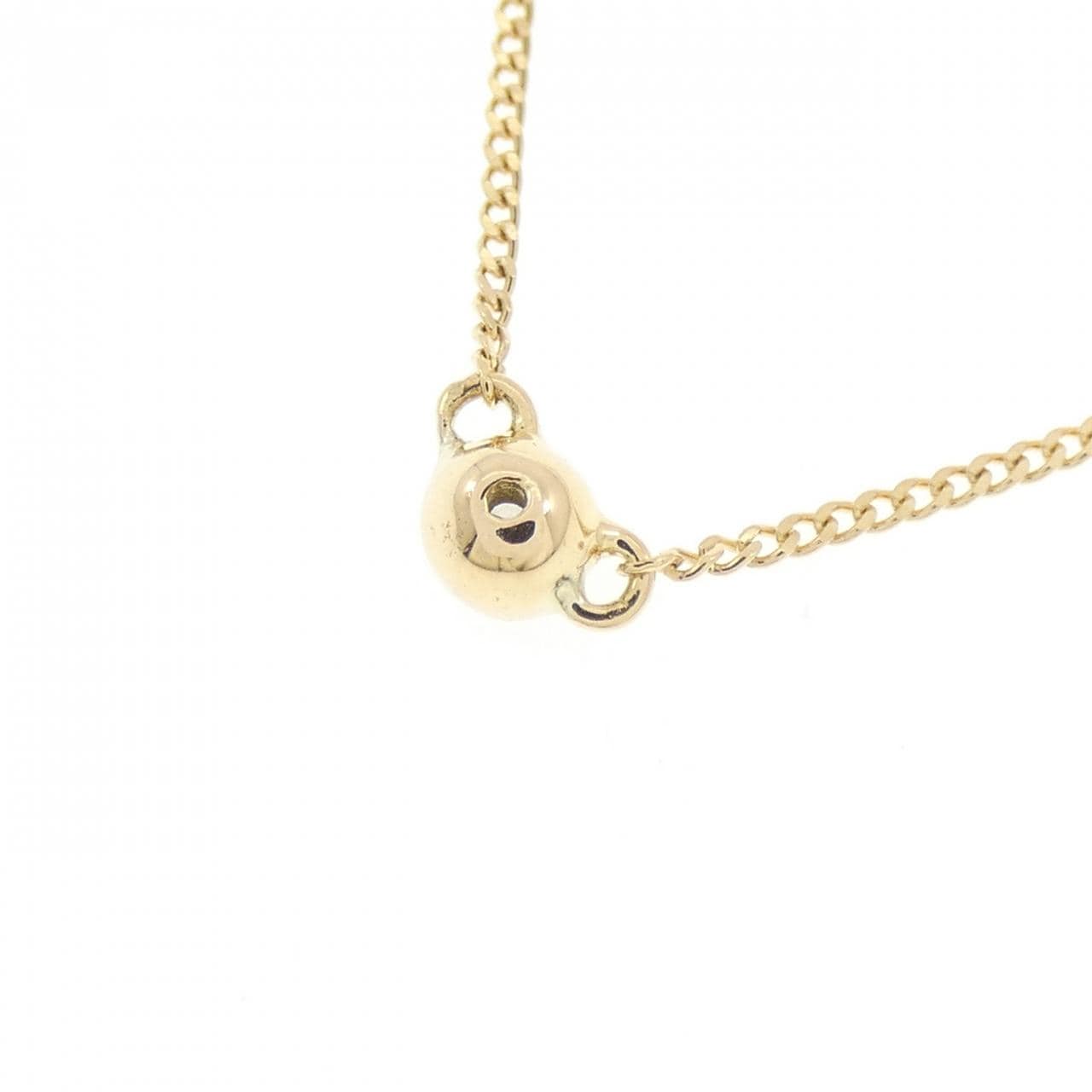 K18YG ダイヤモンド ネックレス 0.03CT