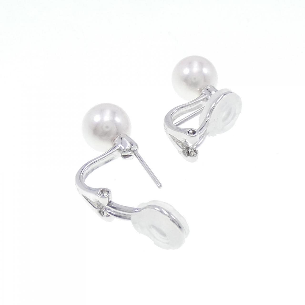 K14WG Akoya pearl earrings/earrings 7.9mm
