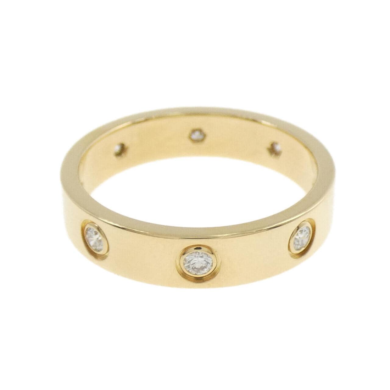 カルティエ ミニラブ フルダイヤ リング