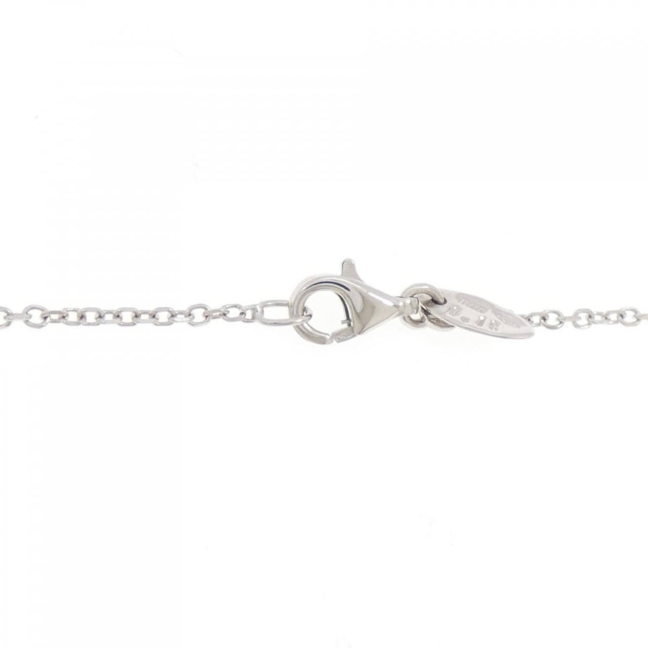 750WG ダイヤモンド ネックレス 0.18CT