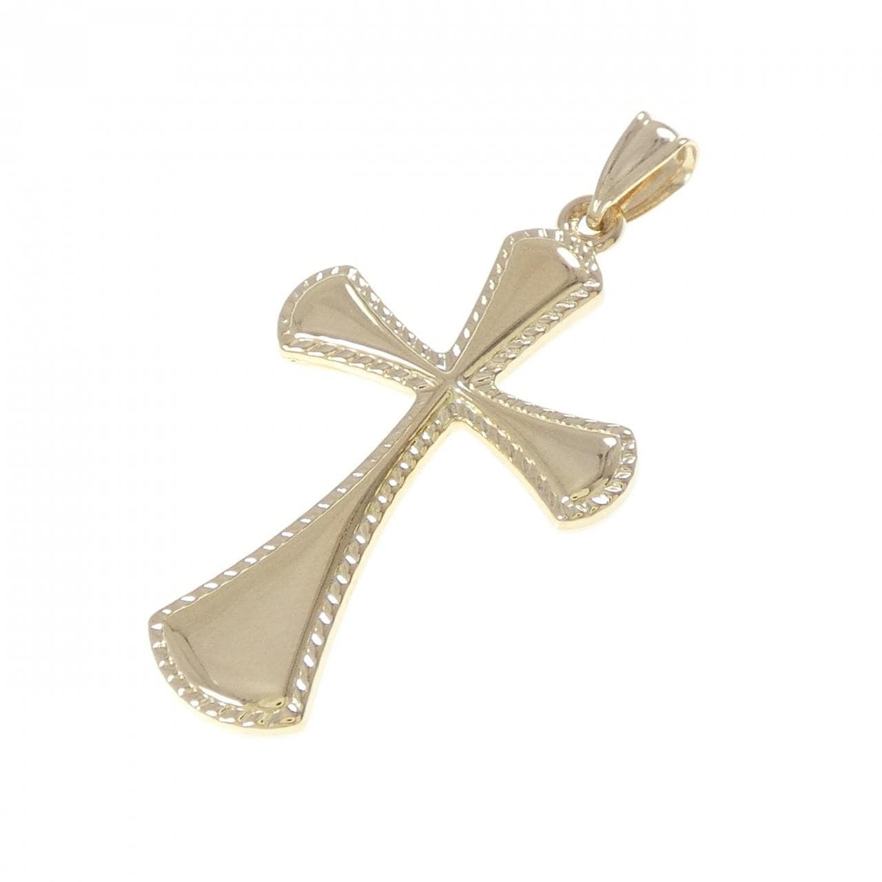 750YG クロス ペンダント