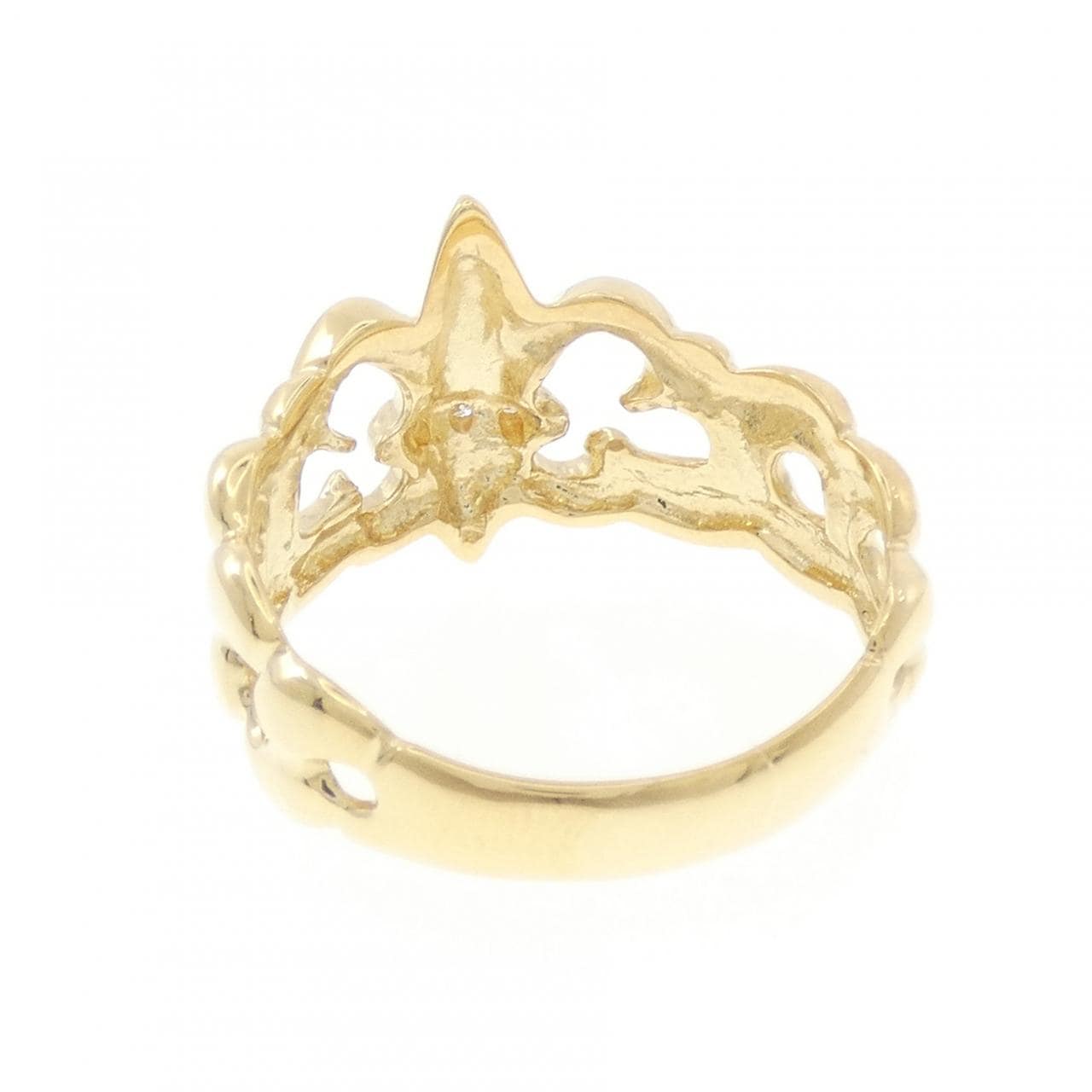 【新品】K18YG ダイヤモンド リング 0.02CT