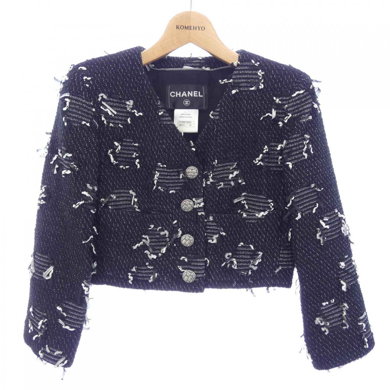 シャネル CHANEL P51388V38324 ノーカラージャケット